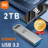 Xiaomi USB 3.2 2TB Flash Drive High Speed Metal U Disk TypeC Memory Stick Waterproof SSD Storage PC Phone Data Transfer Portable